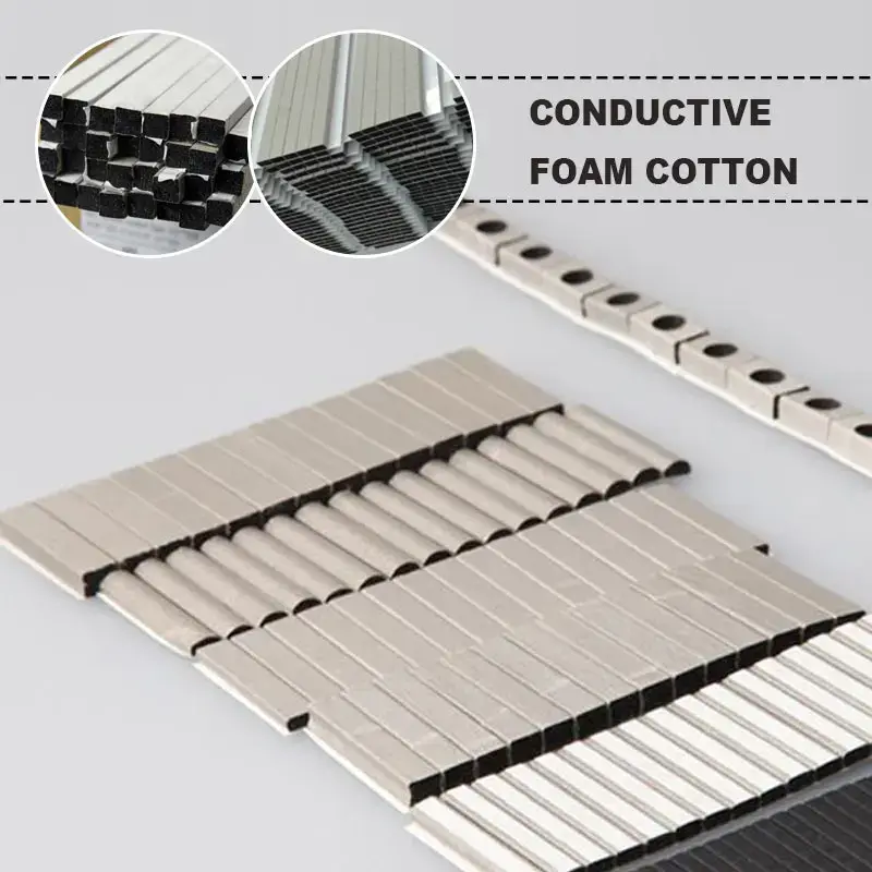 High Reliability Corrosion Resistance Emi Shielding Conductive Gasket Foam-1 4