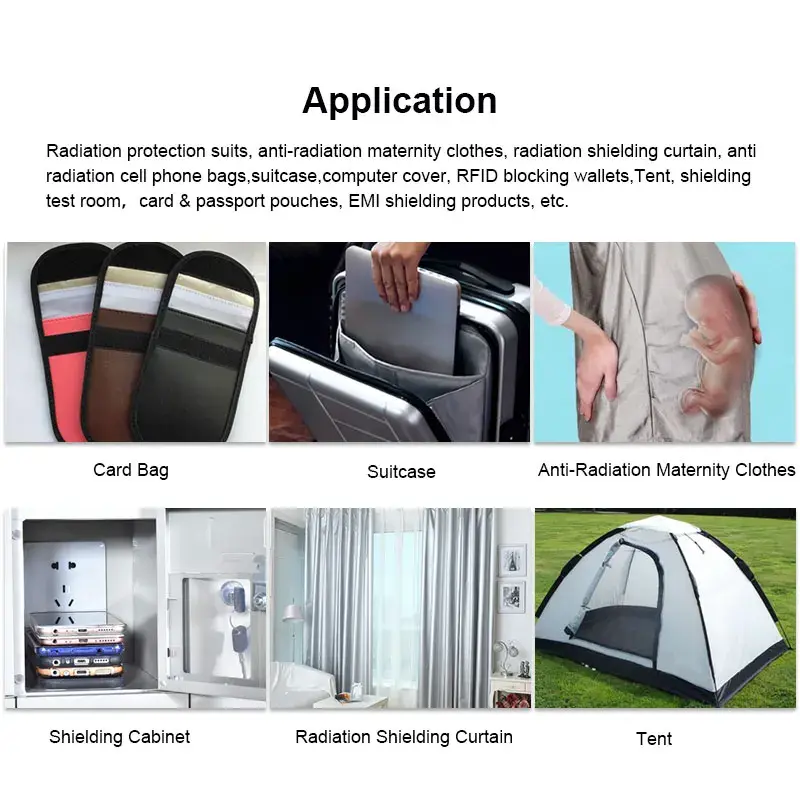 نسيج حجب RFID Emi Shield المخصص - - 5