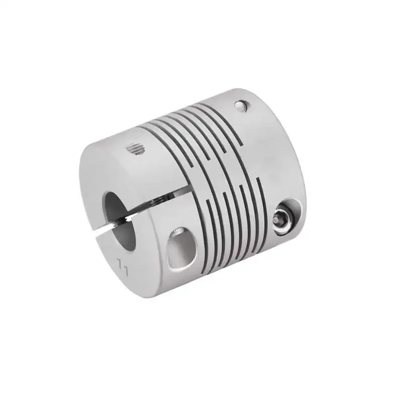 Aluminum Alloy Parallel Lines Top Tight Series Flexible Coupling Servo Shaft Coupling Helical Coupling 1