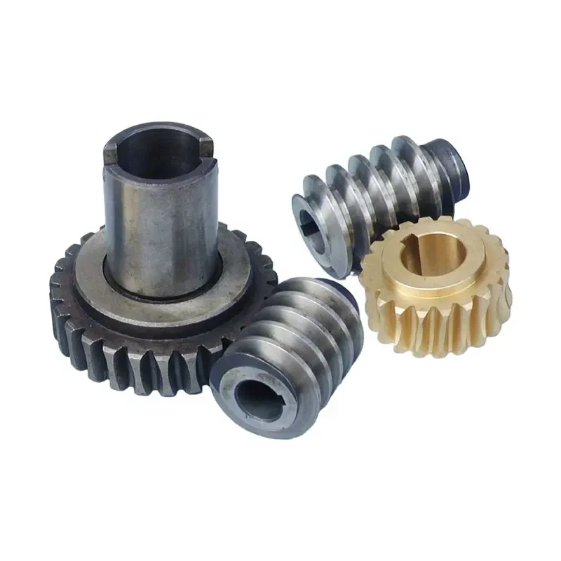 Custom 24vdc 19mm 030 Reduction 20mm 63.5mm Envelop 10 Steering Turbine Worm Gear 1