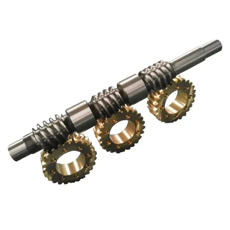 High Quality Custom Stainless Steel Milling Worm Gear 15 Teeth / 20 Teeth / 30 Teeth Gear For Machinery 1