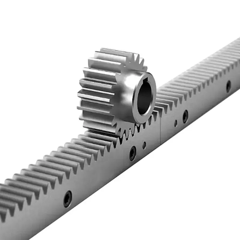 Custom High Precision Steel Metal Spur Gears Toothed Gear Rack 1