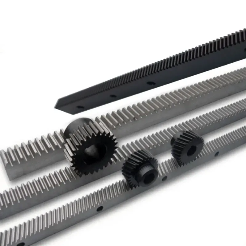 Cnc Precision Straight Curved M2 Mod Brass Steel Pinion Gear Rack 1