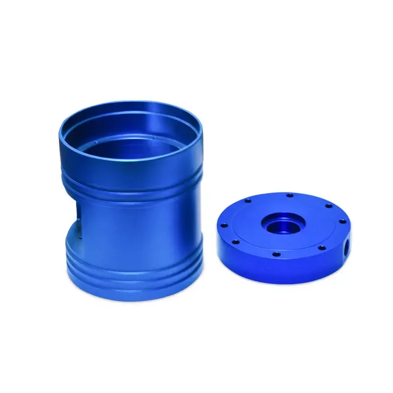 High Precision Machined Raw Anodize Round Tube Milling Accessories Cnc Machining Lathe Parts Aluminum Turning 1